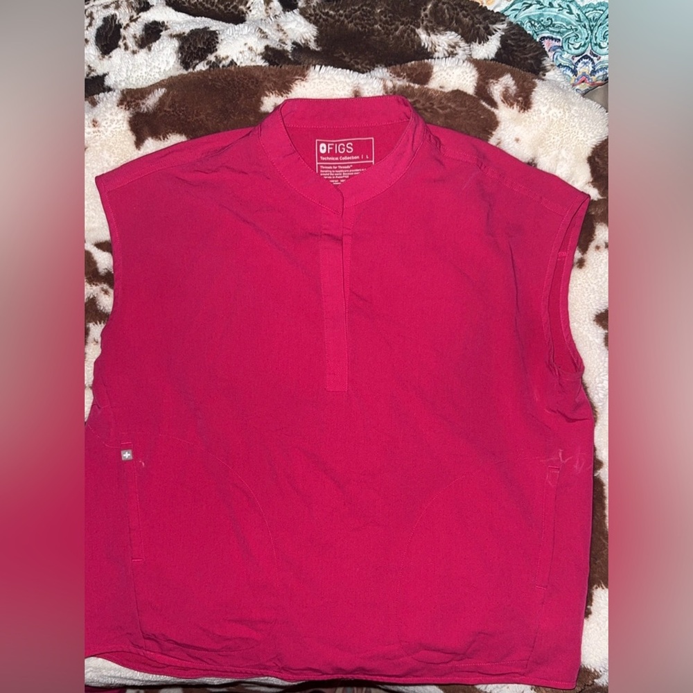Red Scrubs Set - Picture 2 of 6